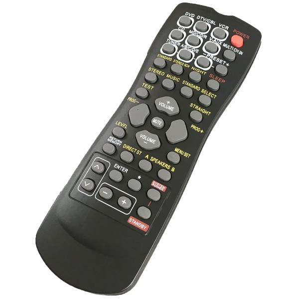 Replacement Remote Control for Yamaha RX-V659 HTR-5960 HTR-5960BL HTR-5960SL YHT-670