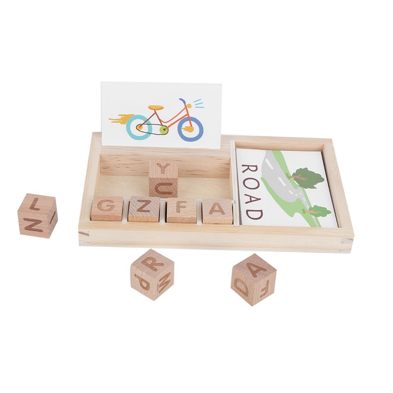 Construction Toys Early‑Learning English Letters Alphabet Baby Enlightenment Toy