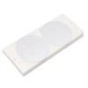 Disposable Aluminum Foils Lids Coffee Capsule Cups with Wooden Stand