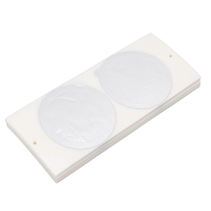 Disposable Aluminum Foils Lids Coffee Capsule Cups with Wooden Stand