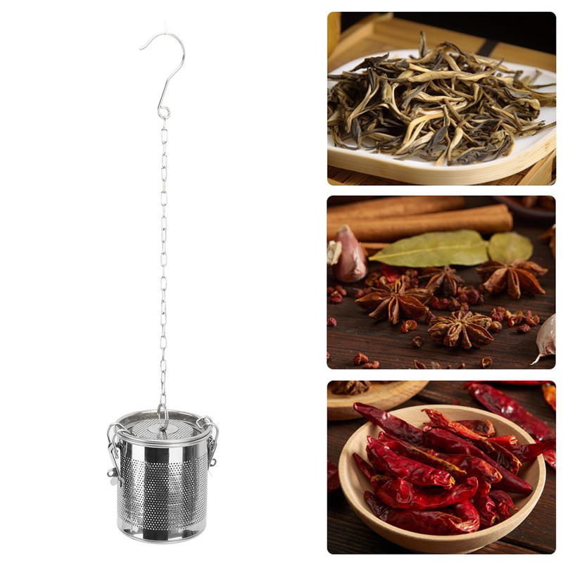 Spice Ball Spice Infuser Stainless Steel Mesh Basket Wire Easy