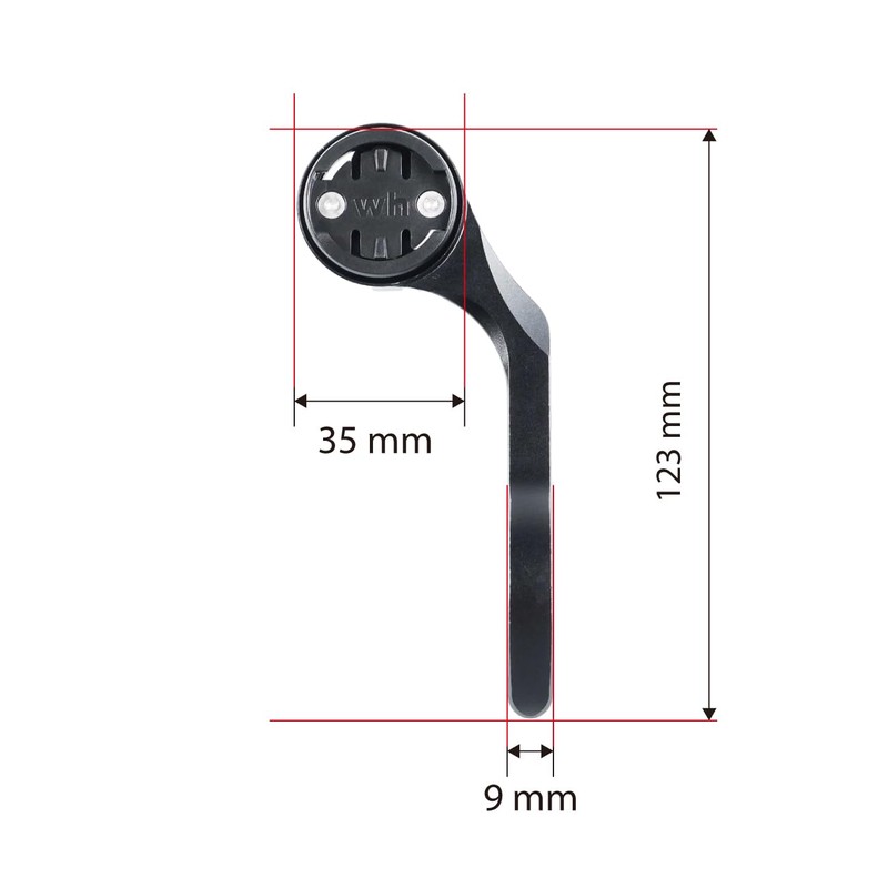 Chooee Fahrrad Halterung für Wahoo Elemnt, Wahoo Elemnt Bolt, Elemnt