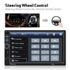 Camecho Car Radio Double Din Car Stereo 7" LCD Touch