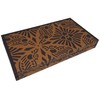 Mini Gold Folding Screen (Seiwa Kin) Four Songs H120xW270