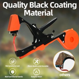 SUCA Plant Tying Machine, Tape Cattle Panels for Garden,Plant Orange