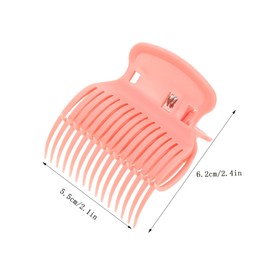 OATIPHO 12pcs Hot Roller Clip Insulated Hair Curler Clips Replacement for Salon Use