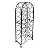 PAG 23 Bottles Arched Freestanding Floor Metal Wine Rack Wine