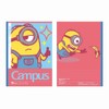 Showa Note 414520001 Minions Campus Notebook, Dotted Ruled, A-Ruled, Pack