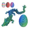 3D Printed Dragon Egg with Movable Dragon Inside – Easter