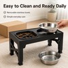 Elevated Dog Feeder for Daily Meals - Adjustable Stand with