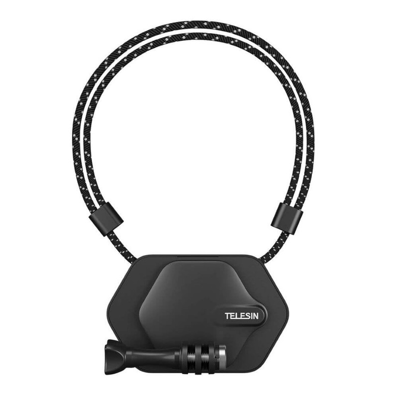TELESIN Magnetic Snap Mount for GoPro Hero 13/12/11/10/9/8/7/6/5/Max, Insta360 Series,