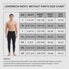 Lemorecn Wetsuit Pants Men 2mm Diving Wetsuit Bottoms Neoprene Swim