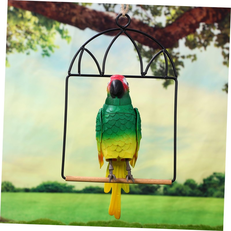 SUPVOX 1piece Bird Perch Swing for Hummingbirds Portable and Elegant