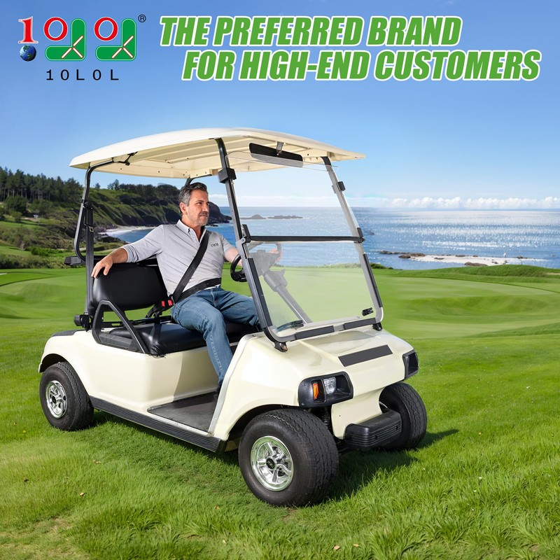 10L0L 3 Point Golf Cart Seat Belt Bracket Kit for