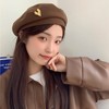 CSILOVEE Women's Beret Hat Autumn Winter Painter Hat Hat Donald