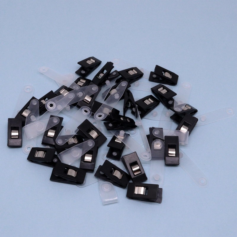BENLIUDH 30pcs Garden Flag Clips Anti Wind, Flag Pole Hardware