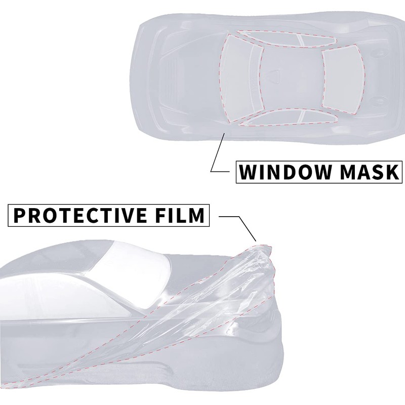 SANTAIZI 1/10 Scale E92 Style RC Body Shell Replacement for