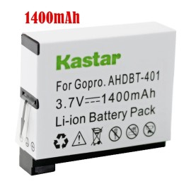 For GoPro Kastar Battery for GoPro HERO4 and GoPro AHDBT-401, AHBBP-401 Sport Cameras