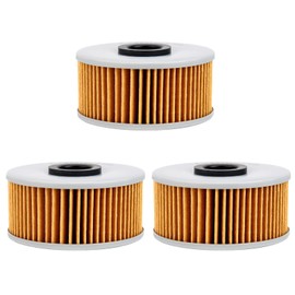 Road Passion Oil Filter for Yamaha XJ750R Seca 750 1981-1983 / XJ750X Maxim X 750 1985-1986 / XJ750M Midnight Maxim 750 1983 (pack of 3)