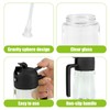 TKSDWBLTY 4Pcs Olive Oil Dispenser Bottle 2 in 1 Clear