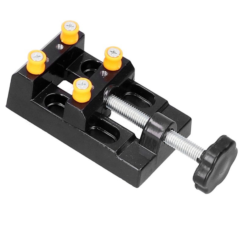 Craft Carving Bed Tool, Aluminum Alloy Portable Mini Drill Press