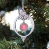 Inspired Silver - Quinceanera Silver Christmas Ornament - Circle Charm