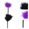 Ipetboom Professional Plush Puff Pcs in Purple Black Body Loose