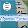 Poolzilla Outdoor Stainless Steel Bar Buckle for Pool Safety Cover