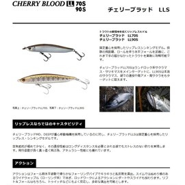 Smith (SMITH LTD) Minnow Cherry Blood LL S 2.8 inches (70 mm), 0.3 oz (7.7 g), Kin Wakasagi #72