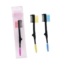 NOLITOY 3pcs Fashion Eyebrow Comb Eyebrow Brush Angled Eye Brow Brush Lash Kit Eyebrow Grooming Kit Eyelash Grooming Brush Eyebrow Comb Tool Eyebrow Spoolie Brush Eyelash Makeup Tool