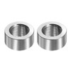 sourcing map 2Pcs Oxygen Sensor Bung, M18 OD 0.59" Length