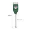Soil Meter, Soil Tester Portable Single Needle High Sensitivity Probe