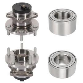 ECCPP 510063 Front Wheel Bearing Hub Assembly 2007-2014 For Ford Edge All Trim Levels 2004-2006 For Lexus ES330 All Trim Levels 4PCS