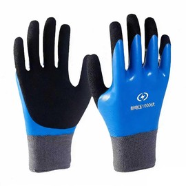 Kazeori 1000 V Insulated Gloves, Electrical Insulation, Rubber Gloves, Anti-Slip, Abrasion Resistant, Safety Work, Safety Protection, Electrical Shock Prevention, Waterproof, Protective Gloves
