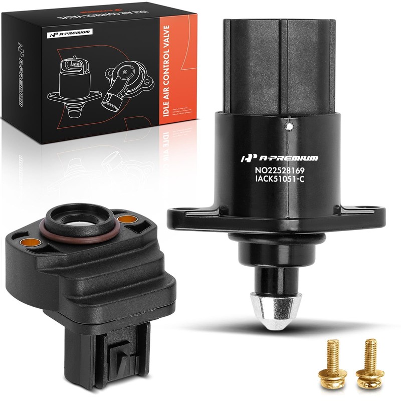 A-Premium Idle Air Control Valve IAC + Throttle Position Sensor