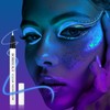 BOBISUKA Clear UV Neon Glow Eyeliner Pen, Invisible Ink White