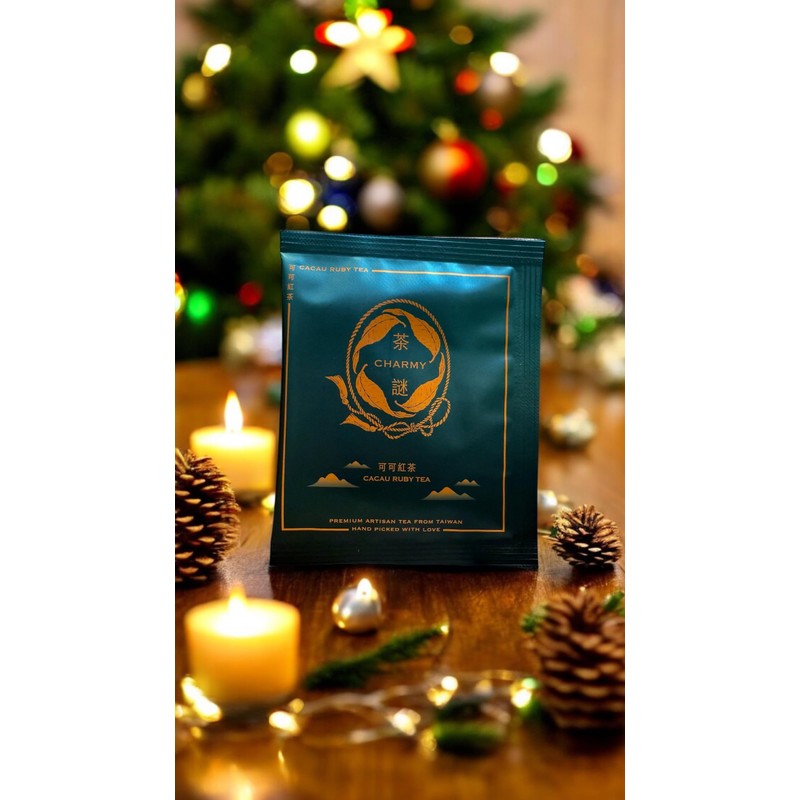 CHARMY Cacau Ruby Tea | 10 Teabags | Unique Cocoa