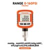 Roastove Digital Industrial Pressure Gauge 0-160psi, 0.2% FS, 1/4''NPT Lower,