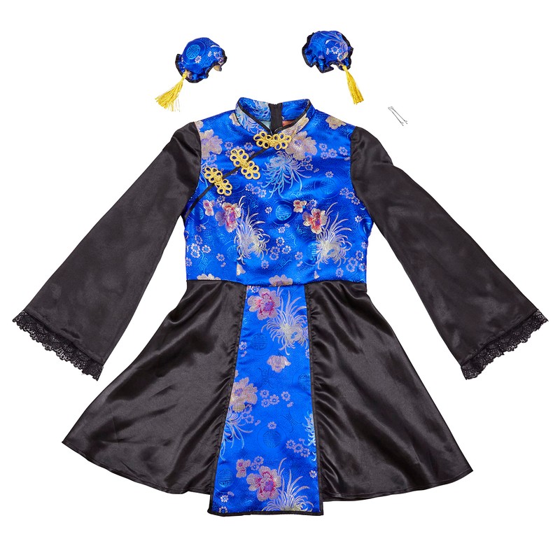 Clearstone Coschu! Halloween Cosplay Chinese Kids Junior 150cm Girls Blue
