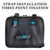 Yilceemy Bicycle Handlebar Bag, Waterproof Handlebar Bag, Waterproof Handlebar Adapter,