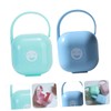Kisangel 2pcs Portable Pacifier Holder Case Lightweight and Material Easy