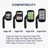 kwmobile Supporto Manubrio Compatibile con Garmin Edge Staffa - Attacco