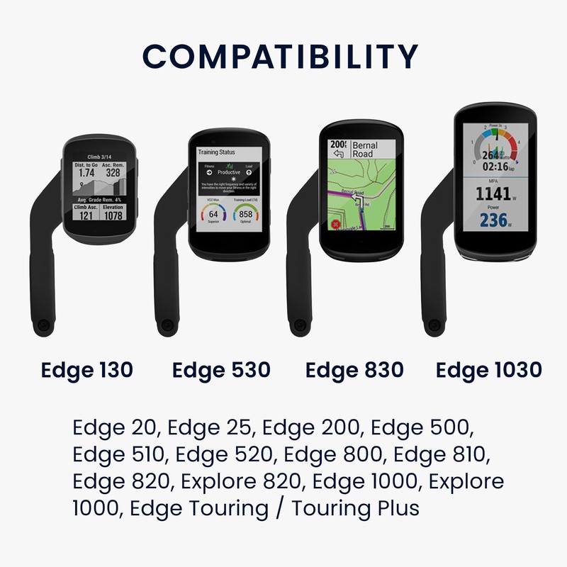 kwmobile Supporto Manubrio Compatibile con Garmin Edge Staffa - Attacco