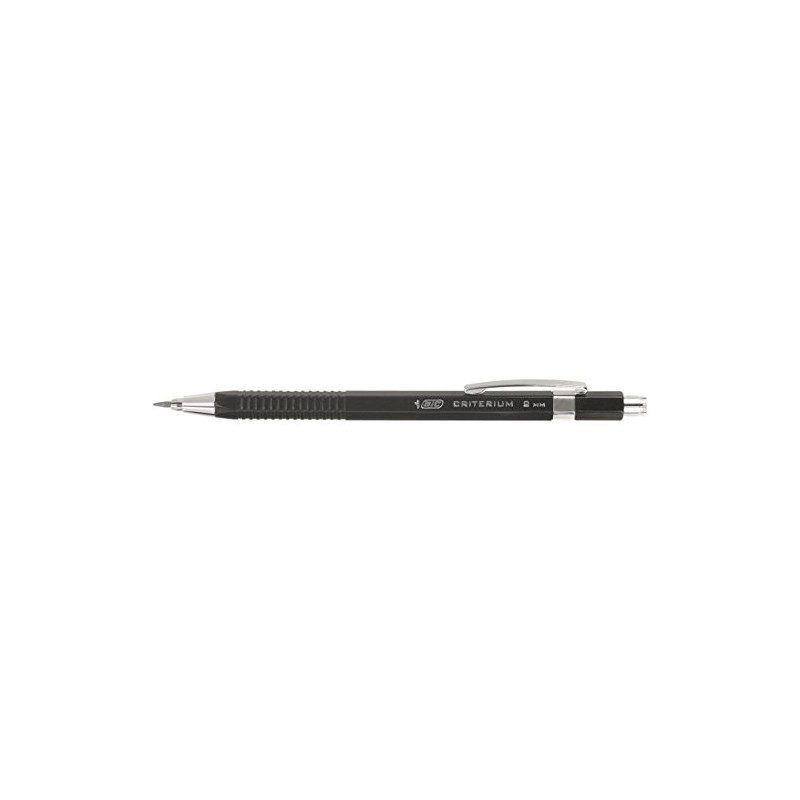 BIC CRITERIUM Black HB Mechanical Pencil Refillable 2 mm (Pack