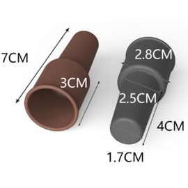 Lovgrin Tapon para Vino Silicona, 8 Piezas Tapón Reutilizable para Botellas de Vino Espumoso,Bottle Stoppers para Botellas de Espumoso,Champán,Cerveza y Licores