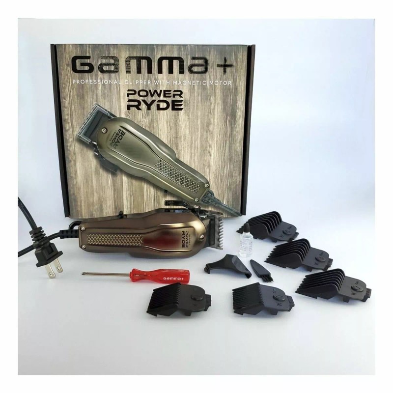 Gamma+ GAMMA HCGPCRCS Power Ryde Corded Hair Clipper With Magnetic