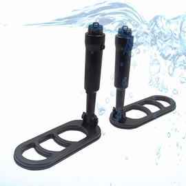 Waterproof Scuba Metal Detector Folding Version Pulse Coil Pulse Scan Detecting-Black