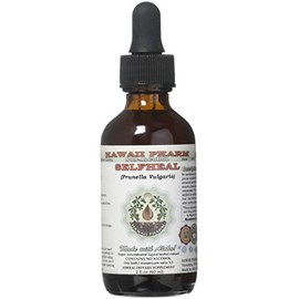 Selfheal Alcohol-Free Liquid Extract, Organic Selfheal (Prunella Vulgaris) Dried Herb Glycerite 2 oz
