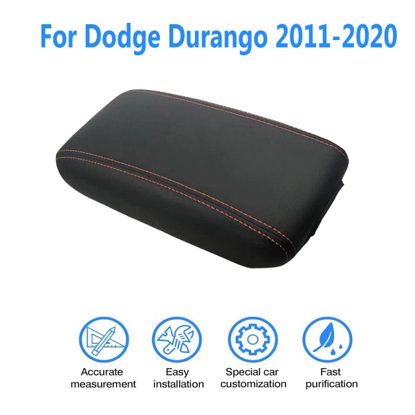 Unbranded Car Center Console Lid Armrest Cover Custom For Dodge