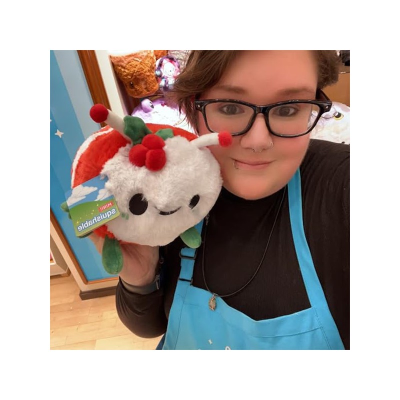 Squishable / Mini Candy Cane Caterpillar Plush